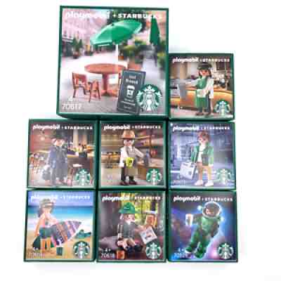 Starbucks Korea Playmobil Figure Full Set Limited Edition + DHL - Sold on eBay Dec 07, 2021 for $239.99