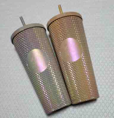 2021 Starbucks Studded Tumbler Philippine Exclusive in Gray and Champagne Pearl. - Sold on eBay Feb 11, 2022 for $250.00