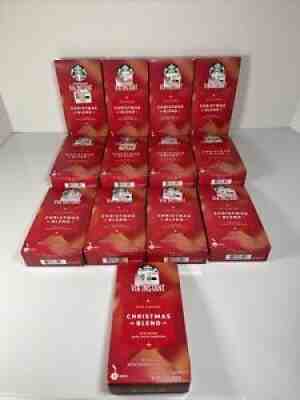 13 Starbucks Via Instant Coffee Christmas Blend 2021 Expires 6/2022 12 Packets - Sold on eBay Feb 11, 2022 for $179.99