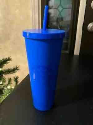 Starbucks Soft Matte Tumbler 24oz Royal Blue Cold Cup Venti - Sold on eBay Feb 06, 2022 for $169.99