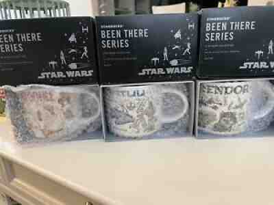 3 Starbucks Star Wars Been There Mugs - Batuu, Endor and Tatooine - Brand New - Sold on eBay Feb 13, 2022 for $161.50