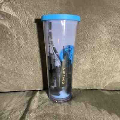 Rare Starbucks Summer Chicago Cityscape Acrylic Cold Tumbler No Straw 24oz - Sold on eBay Feb 03, 2022 for $149.99