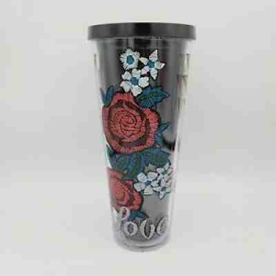 Starbucks Love Valentine Stitch Tattoo Tumbler Cup Venti Large RARE NO Straw - Sold on eBay Feb 14, 2022 for $130.00