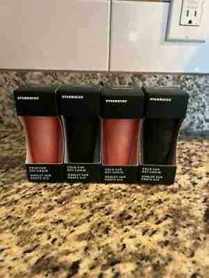 New 2022 Starbucks Keychain Ornament Dark Green & Pink Studded Tumbler Set Of 4 - Sold on eBay Feb 10, 2022 for $120.00
