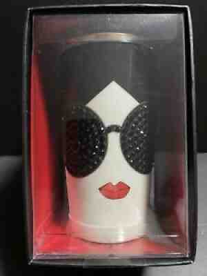 Rare Starbucks coffee Alice and Olivia Crystal Double wall ceramic mug - Sold on eBay Feb 12, 2022 for $100.00