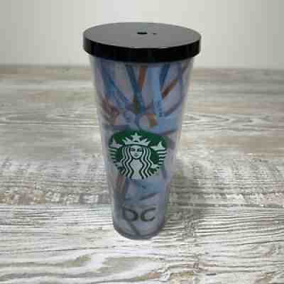 Super Rare Starbucks Washington DC Thermal Tumbler Cup With Lid Missing Straw - Sold on eBay Feb 08, 2022 for $129.98