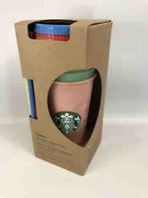 New In Box Starbucks Color Changing Reusable Cold Cups Pack - 5 Cups - Sold on eBay Jan 29, 2022 for $99.00