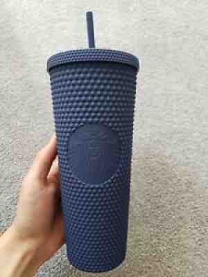 Starbucks Matte Studded Navy Blue Tumbler Thailand Release BNWT - Ships from USA - Sold on eBay Feb 16, 2022 for $99.00