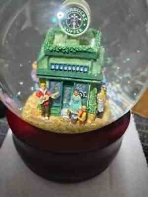 Vintage Starbucks Musical Snow Globe - 1999 Limited Edition - Sold on eBay Feb 11, 2022 for $90.00
