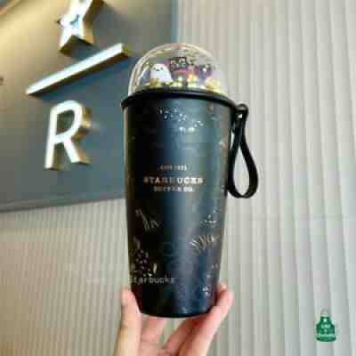 HOT Starbucks Cup Black Halloween Gifts 12oz Stainless Steel Vacuum Cups Limit - Sold on eBay Jan 25, 2022 for $89.99