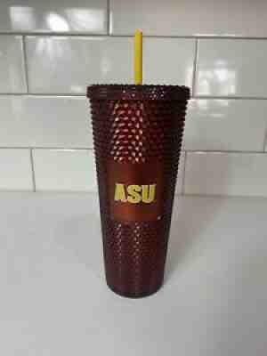 Starbucks 2022 ASU Copper Studded Cold Cup Tumbler 24oz -New- Free US Shipping - Sold on eBay Feb 12, 2022 for $89.99