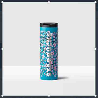 Starbucks Store Blue Cherry Blossom Stainless Steel Tumbler - 16 oz - New - Sold on eBay Feb 13, 2022 for $88.99