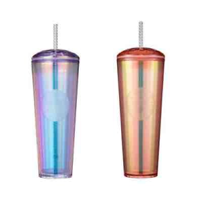 Starbucks Korea 2021 Holy kalidoscoff Coldcup & Summer Forest Coldcup 24oz SET - Sold on eBay Nov 28, 2021 for $86.99
