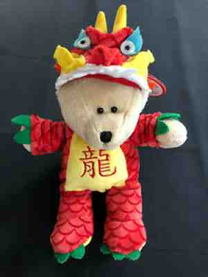 Starbucks Bearista Year of the Dragon 105th Bear Chinese New Year Edtion 2012 - Sold on eBay Feb 08, 2022 for $84.99