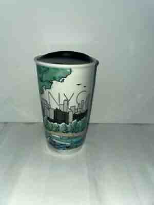 Starbucks NYC Glass City Central Park 12oz Tumbler - EUC Never Used - Sold on eBay Feb 11, 2022 for $84.99