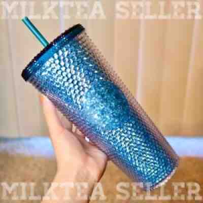 Starbucks Indonesia Glitter Cyan Blue tumbler 24oz On Hand( US STOCK ) - Sold on eBay Feb 11, 2022 for $80.00