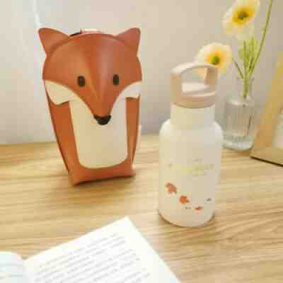 2021 New Starbucks Cup Autumn Forest 12oz SS Vacuum cup Teacup With Cute Fox Bag - Sold on eBay Feb 02, 2022 for $79.99