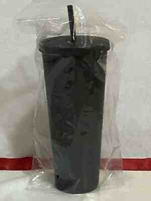 Starbucks 2017 Matte Black Cold Cup Stars & Letter S's Logo 24 Oz Brand NWT RARE - Sold on eBay Feb 04, 2022 for $79.99