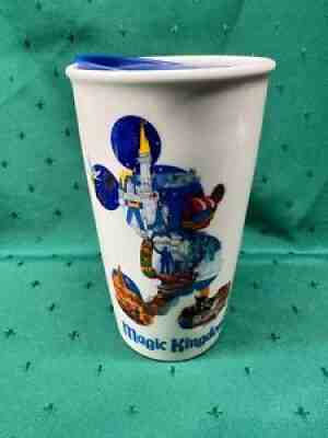 2017 Disney Parks Starbucks Magic Kingdom Tumbler Mug - Sold on eBay Feb 04, 2022 for $79.99