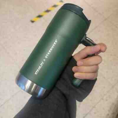 Starbucks Korea Tumbler 20 Seasonal green stanley vacuum 473ml - Sold on eBay Feb 02, 2022 for $78.22