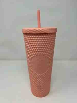 Starbucks Matte Light Pink Studded 24oz Tumbler Spring 2020 -USA SELLER - Sold on eBay Feb 05, 2022 for $78.00