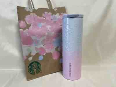 Starbucks JAPAN SAKURA 2022 Stainless Tumbler Embossed Bloom 473ml New - Sold on eBay Feb 16, 2022 for $77.99