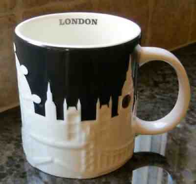 NWT Starbucks LONDON England UK  Relief City Collector Series Mug NEW w/SKU