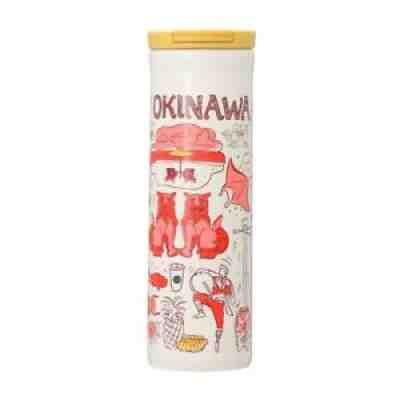 STARBUCKS JAPAN Been There Series Stainless Steel Bottle Okinawa 473ml Red - Sold on eBay Jan 18, 2022 for $74.89