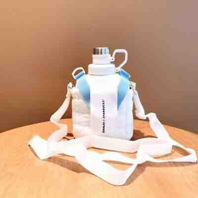 New 2021 China Starbucks STANLEY Winter Skiing White 37oz SS Kettle With Bag - Sold on eBay Feb 07, 2022 for $73.14