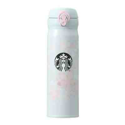 Starbucks japan SAKURA 2022 Series Handy Stainless Bottle Blue 500ml - Sold on eBay Feb 16, 2022 for $72.68