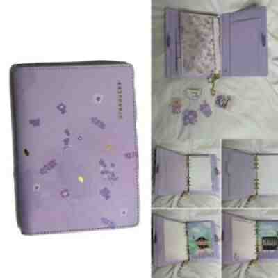 Starbucks Journal Notebook Lavender Collection Gold accents Singapore