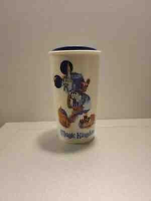 Starbucks Disney Magic Kingdom Mickey Mouse Ceramic Tumbler Travel Mug - Sold on eBay Jan 20, 2022 for $70.00