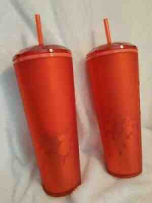 Starbucks 2022 Valentine's Red Hearts Domed Lid Tumblers. Listing Is For 2. - Sold on eBay Feb 09, 2022 for $70.00