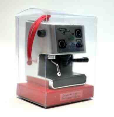 1999 Limited Edition STARBUCKS Barista Espresso Machine Christmas Ornament - Sold on eBay Feb 15, 2022 for $70.00