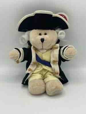 Starbucks George Washington Bearista 2005 plush Stuffed Animal (RARE). - Sold on eBay Dec 23, 2021 for $69.99