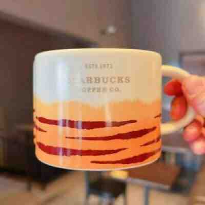 New China Starbucks 2022 Tiger's Paw New Year Of The Tiger Cup 12oz Ceramic Mug - Sold on eBay Feb 02, 2022 for $69.99