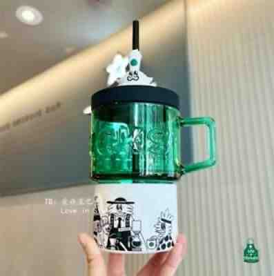 Starbucks cup LALACOMPANY designer co-branded coffee family graffiti Tumbler - Sold on eBay Feb 12, 2022 for $69.99