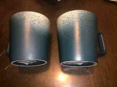 Starbucks Winter 2021 Mug Blue Green Speckle Confetti Ombre 14oz LOT OF 2 - Sold on eBay Feb 17, 2022 for $69.99
