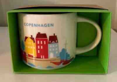 Starbucks COPENHAGEN Denmark You Are Here YAH Collector Series Mug 14OZ