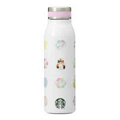 Starbucks Japan Limited Stainless Bottle 444ml 2022 Calico Cat Good luck - Sold on eBay Jan 16, 2022 for $69.37