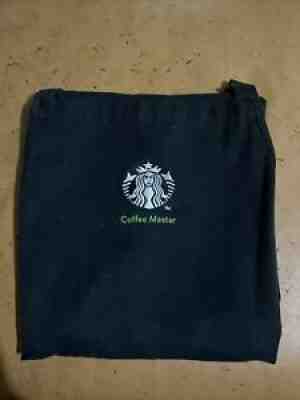 New Starbucks Coffee Black Coffee Master Apron Official Uniform Barista - Sold on eBay Nov 27, 2021 for $69.00