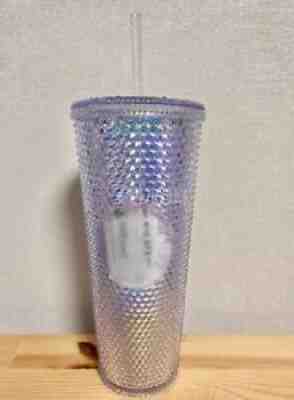 [Starbucks] Korea 2020 Aurora Bling Stud cold Cup 710ml Limited Edition - Sold on eBay Feb 03, 2022 for $69.00