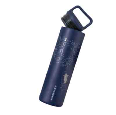 [Starbucks] Korea New 21 SS Mir Autumn Star Ladder Handle Tumbler 591ml 20oz - Sold on eBay Jan 18, 2022 for $68.10
