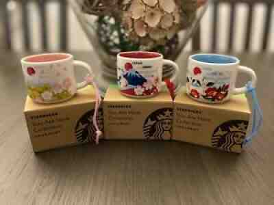 Starbucks You Are Here Japan Ornament Trio - Sold on eBay Jan 05, 2022 for $68.00
