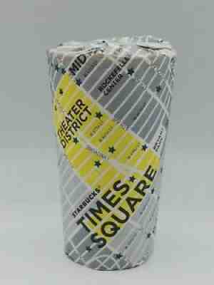 Starbucks Times Square Broadway 12 oz Ceramic Tumbler New 2015 Opened for Photo - Sold on eBay Jan 27, 2022 for $68.00