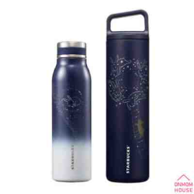 Starbucks Korea Bunny In Moon Waterbottle, Star Ladder Handle Tumbler - Sold on eBay Dec 12, 2021 for $50.00