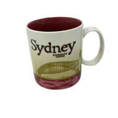 2014 Starbucks SYDNEY 16 oz Mug Harbour Bridge Coffee Tea Cup - Sold on eBay Nov 27, 2021 for $67.49