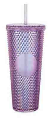 Walt Disney World 50th Anniversary Geometric Starbucks Tumbler with Straw Pink - Sold on eBay Jan 15, 2022 for $67.00