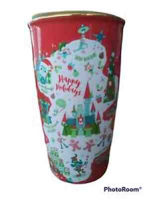 Disney Parks Starbucks Red Holiday Christmas Ceramic Tumbler Mug 24oz rare - Sold on eBay Jan 27, 2022 for $67.00