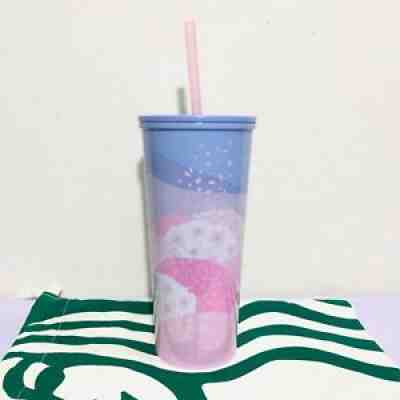 Starbucks Stainless Tumbler 16 oz.Purple Sakura Cherry Blossom Cold Cup Landcape - Sold on eBay Feb 14, 2022 for $67.00